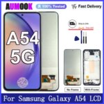 New AMOLED Display Samsung Galaxy A54 5G LCD Display Touch Screen Digitizer Assembly Samsung A54 Display Replacement (New)