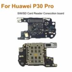 Huawei P30 pro SIM/SD Card Reader with Microphone Flex cable Holder Conecction board Replacement parts Bangladesh (New)