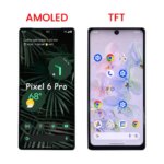 100% Tested Super amoled 6.7" For Google Pixel 6 Pro Lcd with Frame Display Digital Touch ScreenReplacement GLUOG, G8VOU Screen (New)