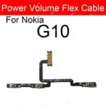 Volume Power Side Button Flex Cable Nokia G10 G20 G50 G11 G21 On Off Power Volume Key  Flex Ribbon Replacement Parts (New)
