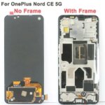 Fluid AMOLED For OnePlus Nord 2 5G DN2101 DN2103 LCD Display Touch Screen Digitizer For OnePlus Nord CE 5G EB2101 EB2103 LCD (New)