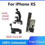 For iPhone X Motherboard With Face ID 64GB 128GB 256GB Logic board 100% Original Unlocked Mainboard Full Working (New)
