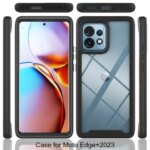 Fit Moto Edge+ 2023 Case Shockproof Clear Case TPU Bumper Rugged Cover Motorola Edge Plus 2023 Protective Case (New)