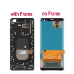 60'' LCD SONY Xperia XZ3 LCD Display H9436 H8416 H9493 Touch Screen Digitizer Assembly Frame SONY XZ3 LCD Replacement (New)