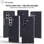 YTF for Samsung Galaxy Z Fold 8 Ultra Phone Cover Z Fold 8 Wide Kevlar Carbon Fiber Protective Case Z Fold 7/fold 6 Phone Cases (New)