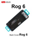 Backcover Asus ROG Phone 6 Rear Housing Door ROG6 Back Glass Cover with Adhesive Replacement Repair Parts (New)