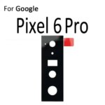 Back Rear Camera Glass Lens With Adhesive Sticker Google Pixel 6a 7 6 8 8a Pro Parts (New)