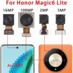 Selfie Front Rear Back Camera Huawei Honor Magic5 Pro Magic6 Lite Camera Module Backside View Replacement Spare Parts (New)