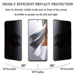 2Pcs Privacy Tempered Glass OnePlus 13S 13R 12 12R 11 10R 10T 10 9 Pro 9 RT 9R 8T+ 8Pro 6T 7T Anti-Spy Screen Protector Film (New)