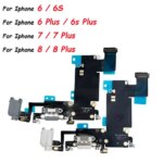 Fast Charger USB Dock Charging Dock Port Board With Mic Microphone Flex Cable Iphone 6 6S 7 8 Plus (New)