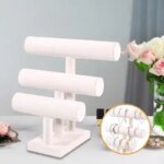 Bracelet Holder 3 Tier Jewelry Display Stand Display Tower Jewelry Organizer for Anklets Bangles Necklaces Pendants Showcase (New)