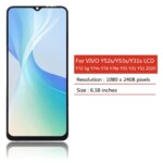 658”IPS Vivo Y52s Y53s Y31s Y72 5g Y74s Y76 Y76s Y35 Y31 Y51 2020 LCD Display Touch Screen Digitizer Replacement (New)