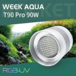 WEEK AQUA T90 PRO APP Aquarium LED Light Dimmable Full Spectrum Timing Freshwater Aquatic Plant Lighting Luces Para Pecera (New)