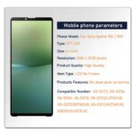 61 TFT LCD Sony Xperia 10 V 10V XQ-DC72 Display Touch Screen Digitizer Assembly Replacement Sony Xperia 10 VI 10VI LCD (New)