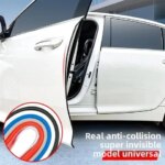 5M Car Door Edge Anti-collision Strip Invisible Anti-scratch Decorative Strip Body Anti-collision Protective Film (New)