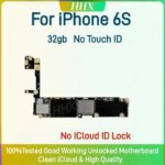 Clean ICloud Unlocked Mainboard For iPhone 6S Motherboard 16GB 64GB 128GB Logic Board Full Tested 100% Good Work With NO Touch I (New)