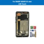SHARP S2 S3 Mini FS8010 8016 8018 LCD Display With Touch Screen Digitizer Assembly Replacement With Tools (New)