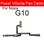 Volume Power Side Button Flex Cable Nokia G10 G20 GT0 G60 G11 Plus G21 G22 G42 G300 G400 Power Volume Key Flex Ribbon Parts (New)