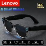 Lenovo 4K HD AI Smart Glasses 800w Pixel Multifunctional Camera Bluetooth Call Voice Assistant Music Player Smart Translation Bangladesh (New)