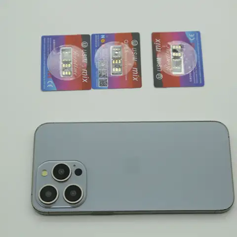 Sc47ef39f950a40468d8e02a28e1da9e6m_480x480q75 2024 USIM LTE Mix Unlock For iPhone 6 To 11 /12 /13 /14 /15 Series Models Perfect Solution For Ultra Thin Smart Chip To SIM Card (New) - Image 1