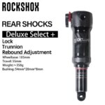 ROCKSHOX Deluxe Select + AIR SPRUNG SHOCK MTB BIKE REAR SHOCK 185x55 Absorber For Trail Downhill Mountain Bicycle Accessories (New)