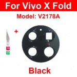 Back Rear Camera Glass Lens VIVO X Fold X Fold+ Plus X Fold2 X Fold 2 X Fold3 Pro Rear Camera Lens Adhesive Repair Parts (New)