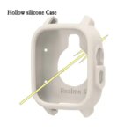 Realme Watch 5 Soft Shell Silicone Cover Hollow Protective Case Super Light High Quality Watch Decoration Realme Watch 5 (New)