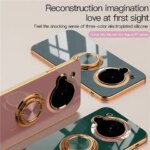 Car Magnetic Adsorption 6D Plating TPU Case With Ring For Sharp Aquos R10 R9 R8 R7 Pro Sense10 9 8 Wish 5 4 3 Stand Shell Cover (New)