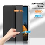 Clear Crystal Tablet Case With Pen Slot For iPad 10th 11th Gen A16 2025 2022 11'' 10.9'' PU Leather Flip Magnetic Stand Cases (New)