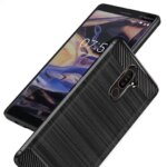 Matte Silicone TPU Case Nokia 7Plus Luxury Carbon Fiber Cases Nokia 7 plus Smart Phone Back Cover Coque Fundas (New)