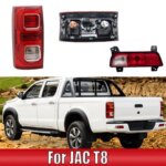 Auto Rear Bumper Light Assembly For JAC T8 Pickup Car Tail Light Warning Brake Light Driving Lights Rear Fog Lamp Signal Lamp (New)