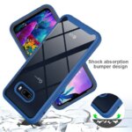 TPU PC Sky Case LG G8X ThinQ  LG V50S ThinQ Funda Capa Two Layer Structure Hybrid Shockproof Shell Heavy Duty Phone Cover (New)