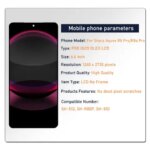 66 Sharp Aquos R8 Pro LCD SH-51D Display Touch Screen Assembly Digitizer Sharp Aquos R8s Pro SH-R80P LCD Replacement (New)