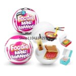 ZURU Mini Brands Foodie Series 1/Series 2 Mystery Surprise Capsule Ball Real Miniature Fast Food Brands Collectible Toys (New)