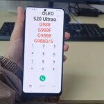 The AMOLED S20 Ultra Touch Screen Has Defects But Runs Well It Is Suitable Replacing The Display Screen of G988 G988F G988B (New)