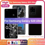 6.9” Super AMOLED Replacement Samsung S20 Ultra SM G988B/DS LCD Display Touch Screen S20 Ultra 5G Bangladesh (New)