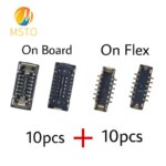10-20pcs 12pin Samsung S22 S21 Ultra S20 Plus G996 G998 U F B G985 G981 G986 G988 WiFi Antenna FPC Connector on Board Onflex (New)