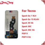 5 10 Piece Lot Tecno Spark Go 1 LCD Display Spark Go 1s Touch Screen Spark 30C Digitizer Spark 30 5G Assembly POP 9 5G (New)