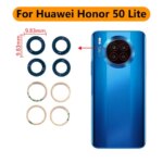 Camera Glass Lens Back Rear Camera Glass Lens with Glue Replacement Repair Spare Parts Huawei Honor 50 5G  Honor 50 Lite (New)