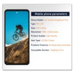 678 Original IPS LCD Ulefone RugKing 5 Pro 5Pro LCD Display Touch Screen Panel Assembly Digitizer Replacement Repair (New)