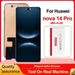 6.78" LTPO OLED For Huawei nova 14 Pro Display Touch Screen Digitizer Assembly For MIA-AL00 LCD Replacement Parts (New)