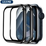 Screen Protector Apple Watch Series 9-8-7-6 5 4 Se ultra-2 49mm 41mm 45mm 40mm 44mm 3D (Not Tempered Glass) Film Accessories (New)