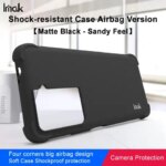 IMAK Lens 360 Protect Matte Back Case HTC U23 Pro U24 Pro 5G Flexible Air Bag Shockproof Funda HTC U 23 Pro U 24 Phone Cover (New)