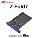Samsung Galaxy Z Fold 7 SM- F966 Dual Sim Tray Black Blue Green Silver Single SIM Card Holder Slot Repair Parts (New)