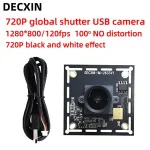 720P global shutter exposure usb industrial camera module 120 frames OV9281 black and white high speed mobile capture linux Bangladesh (New)