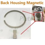 3Pcs Magsafe Magnetic Metal Ring Back Housing Glass Wireless Charging Magnet iPhone 16 15 12 13 14 17 Air Pro Max Mini Plus (New)