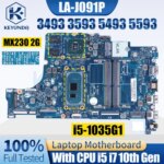 Dell Inspiron 3493 3593 5493 5593 Notebook Mainboard LA-J091P