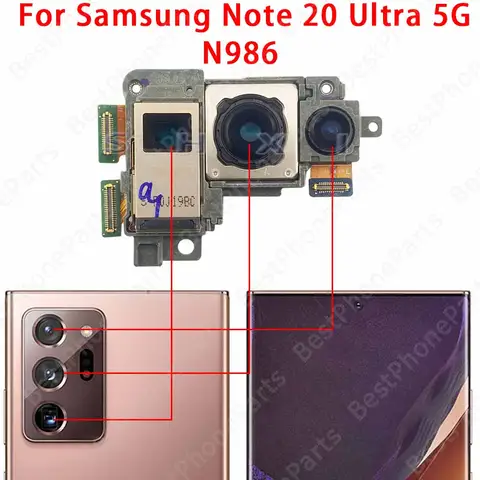 Sc88eaeac9941419295de55028c7d2d1az_480x480q75 Rear Camera Samsung Galaxy Note 20 Ultra 5G N985 N986 Back Backside Camera Module (New) - Image 1