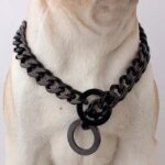 Dog Chain Cuban Dog Collar Stainless Steel Large Dogs Collar Metal Chain for Rottweiler Mastiff Cane Corso Doberman Great Dane (New)