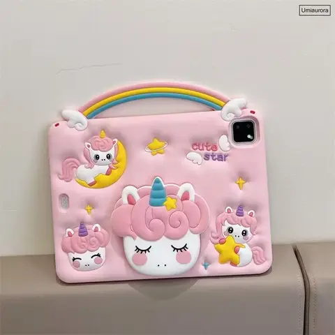 Sc8cb308f9e2f49948d3c70c341dbd8e3l_480x480q75 Xiaomi Pad 5 6 6S Pro 124 Pad7 112 Redmi Pad 2 SE 11 87 Pro 121 inch Cartoon Kids Tablet Case Cover St Silicon Funda (New) - Image 1